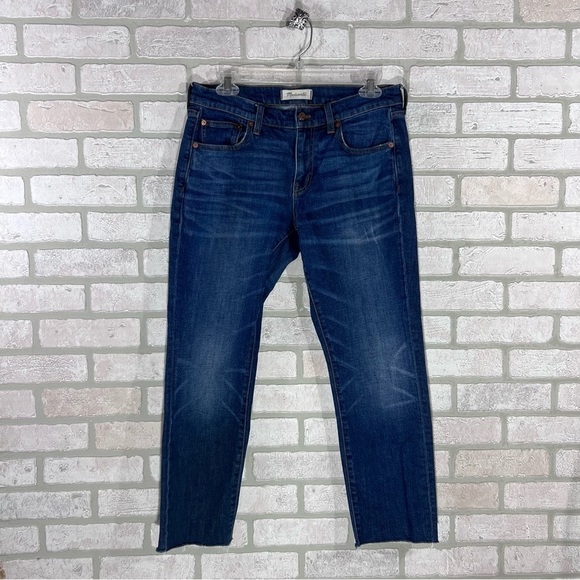 Madewell The Slim Boyjean Raw Hem Edition Size 26 - Picture 5 of 12
